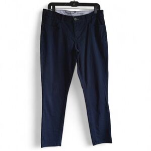 Tommy Hilfiger Women's Navy Blue Freedom Skinny Pants Size 12
